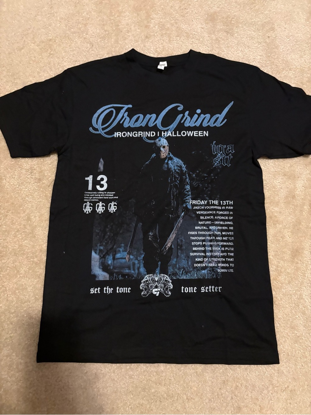 Friday the 13th Graphic Short-Sleeve Tee - Black/Blue